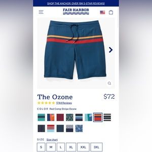 Men’s Fair Harbor Ozone Short